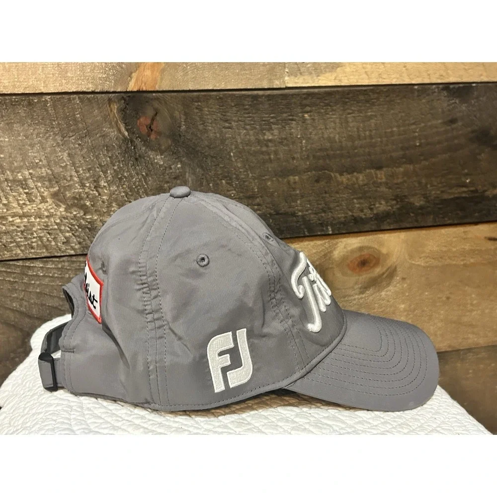 Titleist Golf Tour Performance FJ/ProV1 Adjustable Hat/Cap COLOR: Grey